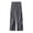 Dark Gray, variant on Fall Men's Wide-Leg Long Trousers Elastic Waist Multi Pockets ed Loose for Casual Outdoor Pants