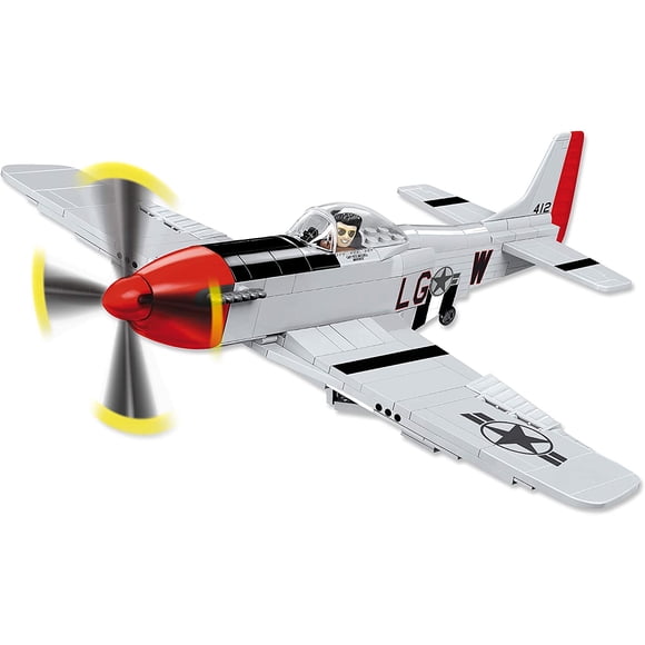COBI TOP Gun: Maverick Mustang P-51D, Plata