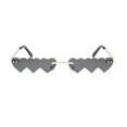 thumbnail image 1 of Irregular Shape Retro Sunglasses Glasses Eyewear Shades Vintage Irregular Unisex, 1 of 4