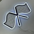 thumbnail image 3 of Glowneon Racing Flags Neon Print Sign, Racing Flags Wall Decor Light, 3 of 4