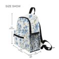 thumbnail image 3 of FORMRS School Backpack with Front Zippered Pocket 12" Student Travel Daypack, Forget Me Not, 3 of 6