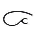 thumbnail image 4 of 10 Piezas Gancho en Oreja Auricular Inalámbrico Clip Piezas de Auriculares Auriculares Clear 8.0mm K, 4 of 7
