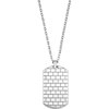 Brick Stainless Steel Dogtag