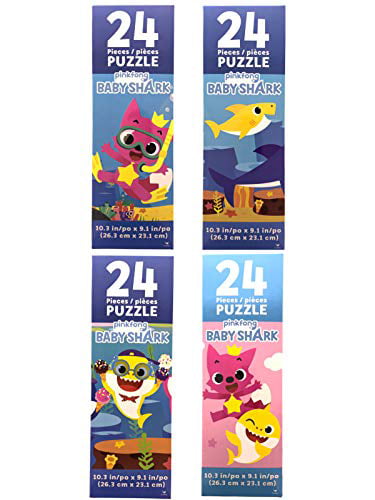 24 pcs Details about   Puzzles-Baby Shark Jigsaw Puzzle Game  10.3 x 9.1" Lot Of 3