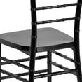 thumbnail image 5 of Flash Furniture 2 Pack HERCULES PREMIUM Series Black Resin Stacking Chiavari Chair, 5 of 14