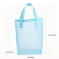 thumbnail image 3 of Msgweeeg Moving Supplies Bedding Storage Nylon Mesh Makeup Bag Portable Travel Cosmetics Storage Bag Mesh Wash Storage Bag, 3 of 6