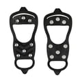 thumbnail image 2 of 2x1 Par 8 Dientes Antideslizante Hielo Nieve Zapato Caminar Tacos Empuñaduras Crampon Tracción M Sunnimix Tacos para caminar sobre hielo y nieve, 2 of 8