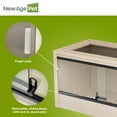 thumbnail image 6 of New Age Pet® ECOFLEX® Medium 36" Wide Reptile Enclosure, Glass Front Terrarium, 6 of 10