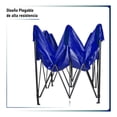 thumbnail image 3 of Kit Toldo Carpa 3x3 + Mesa Plegable 1.80m Jardin Exterior Color Azul, 3 of 5