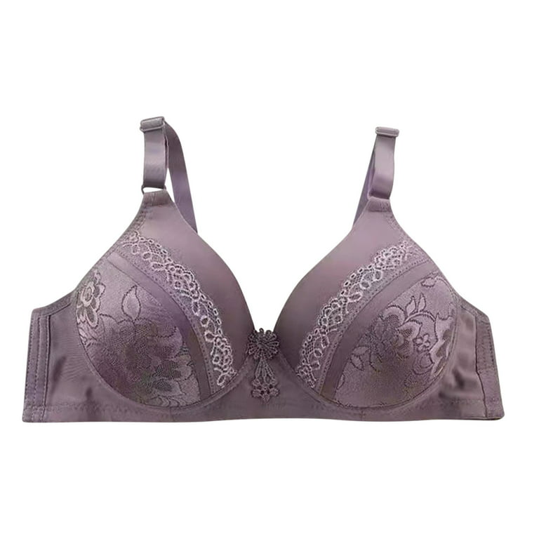 Edvintorg Women's Thin Steel Ringless Bras Clearance Plus Size