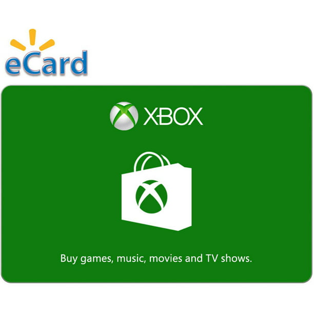 Microsoft Xbox Digital Gift Card 40 Email Delivery Walmart Com Walmart Com - roblox gift card numbers june 2020