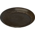 thumbnail image 3 of Ekena Millwork 19 1/2"OD x 1 3/4"P Carlsbad Ceiling Medallion (Fits Canopies up to 14 1/4"), Hand-Painted Stone Hearth Crackle, 3 of 6