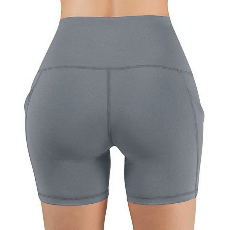 Cathalem Yoga Pants Set Flare Control Pants Pockets Abdomen Yoga Shorts  Waist High Women's Tall Yoga Pants for Women Long plus Pants Grey XX-Large  