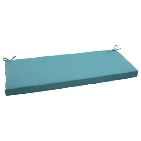 45" Aquatic Turquoise Outdoor Patio Bench Cushion ...