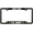 Black - Style 1, variant on [Officially Licensed Product] - U.S. Army Mom - Domed Custom-Made Personalized Narrow (Thin) Top 4 Hole Metal Car License Plate Frame with Free caps - Black (Qty: 1 Frame)
