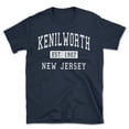 thumbnail image 1 of Kenilworth New Jersey Classic Established Men's Cotton T-Shirt, 1 of 1