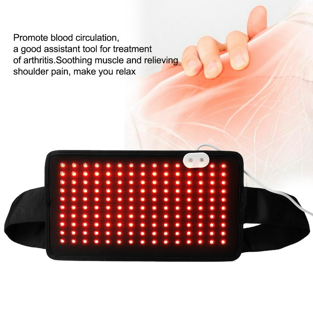 Ccdes Red Light Therapy Wrap Muscle Pain Relief Body Care Waist Belt