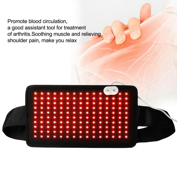 Ccdes Red Light Therapy Wrap Muscle Pain Relief Body Care Waist Belt
