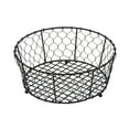 thumbnail image 2 of Mikasa Gourmet Basics 10-Inch Fruit Storage Basket - Decorative Black Wire Fruit Storage Basket for Kitchen, Versatile Fruit and Vegetable Basket Holder with Modern Design, 2 of 6