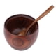 thumbnail image 3 of Tarro de especias de madera, tarro de especias de madera maciza condimento olla azucarera con cuchara y tapa, utensilios de cocina accesorios de cocina Ecomeon no, 3 of 6