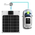 thumbnail image 3 of RV Solar Panel, 5W 5V Solar Panel Monocrystalline Power Generator Panel Battery Kit Solar Panel Kit for Car Boat Trailer RV 8.46x6.89x0.12in, 3 of 7