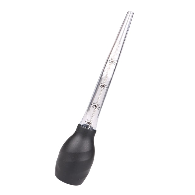 Inteprter Cuentagotas de aceite Baster para pavo, herramientas para barbacoa, condimento para barbacoa, bomba de succión, accesorio de cocina, herramienta Cocina y Comedor No.1 Inteprter HA027546-01