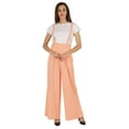 thumbnail image 1 of Bimba Stylish Solid Dungaree For Womens Adjustable Strap Loose Rayon Romper Pants, 1 of 6