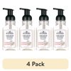 (4 pack) Hand Soap, Foaming, 9 fl oz, Rosewater