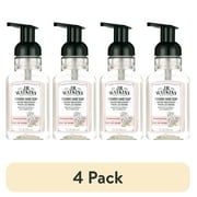 (4 pack) J.R. Watkins Foaming Hand Soap, Rosewater, 9 fl oz