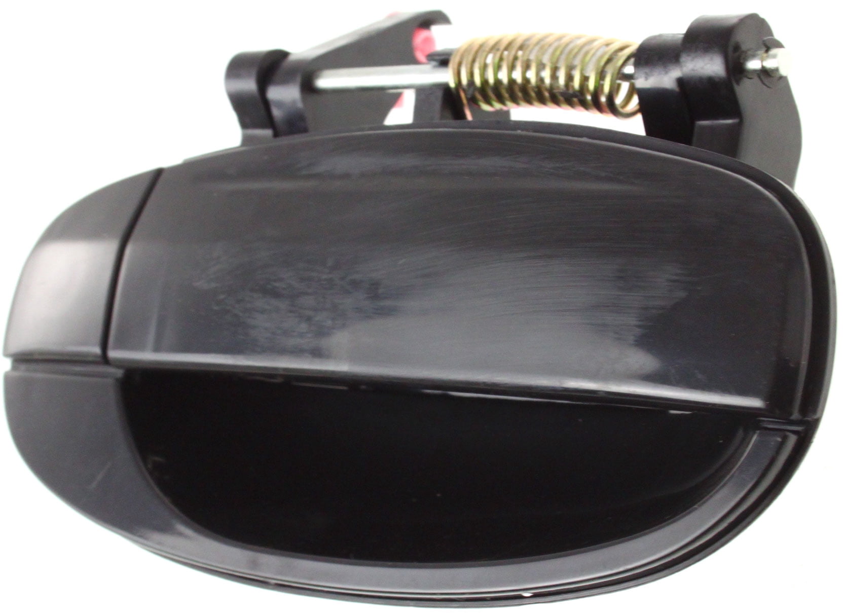 Replacement C491339 Exterior Door Handle Compatible with 2004-2006 Chevrolet Aveo 2009-2010 Pontiac G3 Rear, Right Passenger Smooth Black