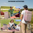 thumbnail image 3 of Boho Chic Folk Style Mandala Insulated Backpack Cooler - 20L High-Capacity Cooler Bag for Parties & Road Trips, 3 of 6