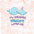 thumbnail image 4 of Inktastic My Gramps Whale-y Loves Me Boys or Girls Baby Bodysuit, 4 of 5