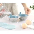 thumbnail image 3 of Microwave Egg Poacher BPA Double Egg Poacher Egg Cooker Dishwasher Safe Dual Caves High Capacity Design Microwave Poached Egg Steamer, 3 of 5