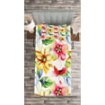 thumbnail image 3 of Ambesonne Colorful Quilted Bedspread Set 2 Pcs, Country Art, Twin Size, Multicolor, 3 of 3