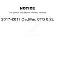 thumbnail image 2 of DS-One Front Rear Coated Drilled Slotted Disc Brake Rotors Kit for Car 2017-2019 Cadillac CTS 6.2L KD-100365, 2 of 11