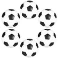 thumbnail image 4 of Eease 6Pcs Mini Black & White Foosball Soccer Balls for Tabletop Game, 4 of 6