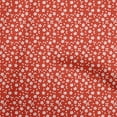thumbnail image 1 of oneOone Cotton Cambric Red Fabric Floral Fabric For Sewing Printed Craft Fabric By The Yard 42 Inch Wide, 1 of 5