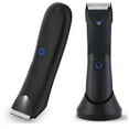 thumbnail image 4 of Afeitadora de pelo para hombres, recortadora de vello corporal, vello del pecho, vello de las piernas, cortadora de vello corporal, rascador eléctrico de empuje para partes íntimas, 4 of 4