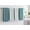 Blue, variant on Serafina Home Collection Kitchen Towels Set Of 4 Two Blue Striped And Two Teal Striped 15" x 25"