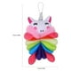 thumbnail image 5 of 2 esponjas exfoliantes para ducha y baño con diseño de tiburón y unicornio para niños., 5 of 7