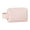Light Pink, variant on Cute Mini Quilted Makeup Pouch For Women Small Cosmetic Bag With Handy Zipper Travel Organizer