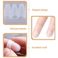 thumbnail image 2 of 1 set Practice de guitarra Fingertip Protector Guitar Guitar Supulsor de guitarra de la punta de los dedos para principiantes, 2 of 7