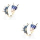 thumbnail image 2 of Anillo abierto Minnieouse para mujeres adolescentes ajustable arte joyería 2piezas Azul, 2 of 6