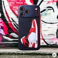 thumbnail image 2 of 3D Sneaker-Inspired Shoe Streetwear Fashion Black-Red iPhone 14 Pro Bumper Shockproof Case, 2 of 13