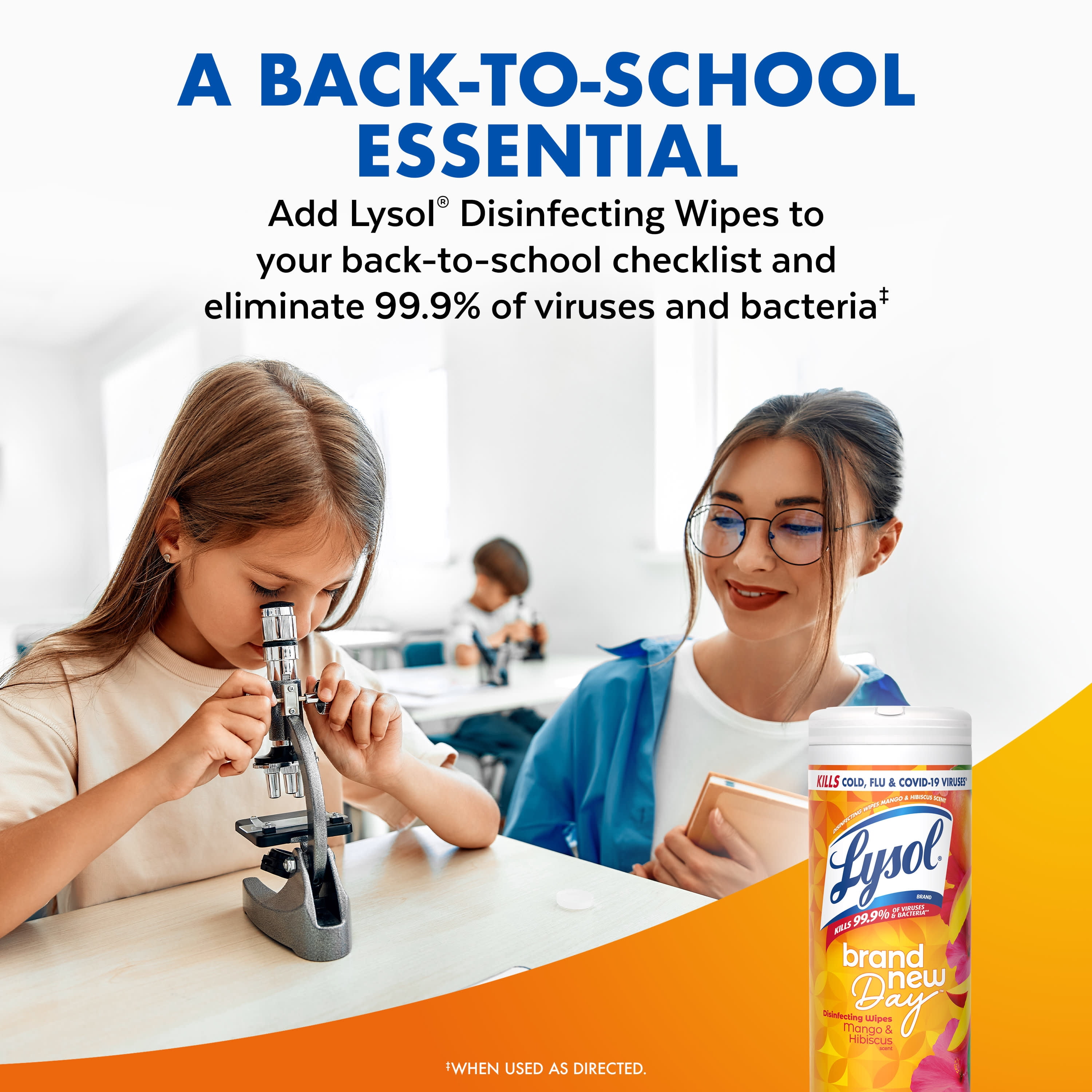 (2 pack) Lysol Disinfecting Wipes, All Purpose Cleaner, Multi Surface Antibacterial Cleaning Wipes, Cleaning Supplies, Lemon + Mango & Hibiscus + Crisp Linen Scent, 35 Count Each (Pack of 3)