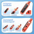 thumbnail image 4 of Pack de accesorios deportivos compatible con los mandos L/R de Nintendo Switch 2, con base de almacenamiento y organización para el Joy-Con Grip, 4 of 8