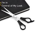 thumbnail image 3 of FACEGA Hair Scissors,Stainless Steel Hair Cutting Scissors with Ergonomic Plastic Handle,Precision Straight Shears for Salon,Home Use,Lightweight Craft Scissors, 3 of 4