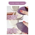 thumbnail image 2 of 4pcs Beauty Sponge Dry And Wet Sponge Puff Make-Up Tools for Foundation Concealer, 2 of 6