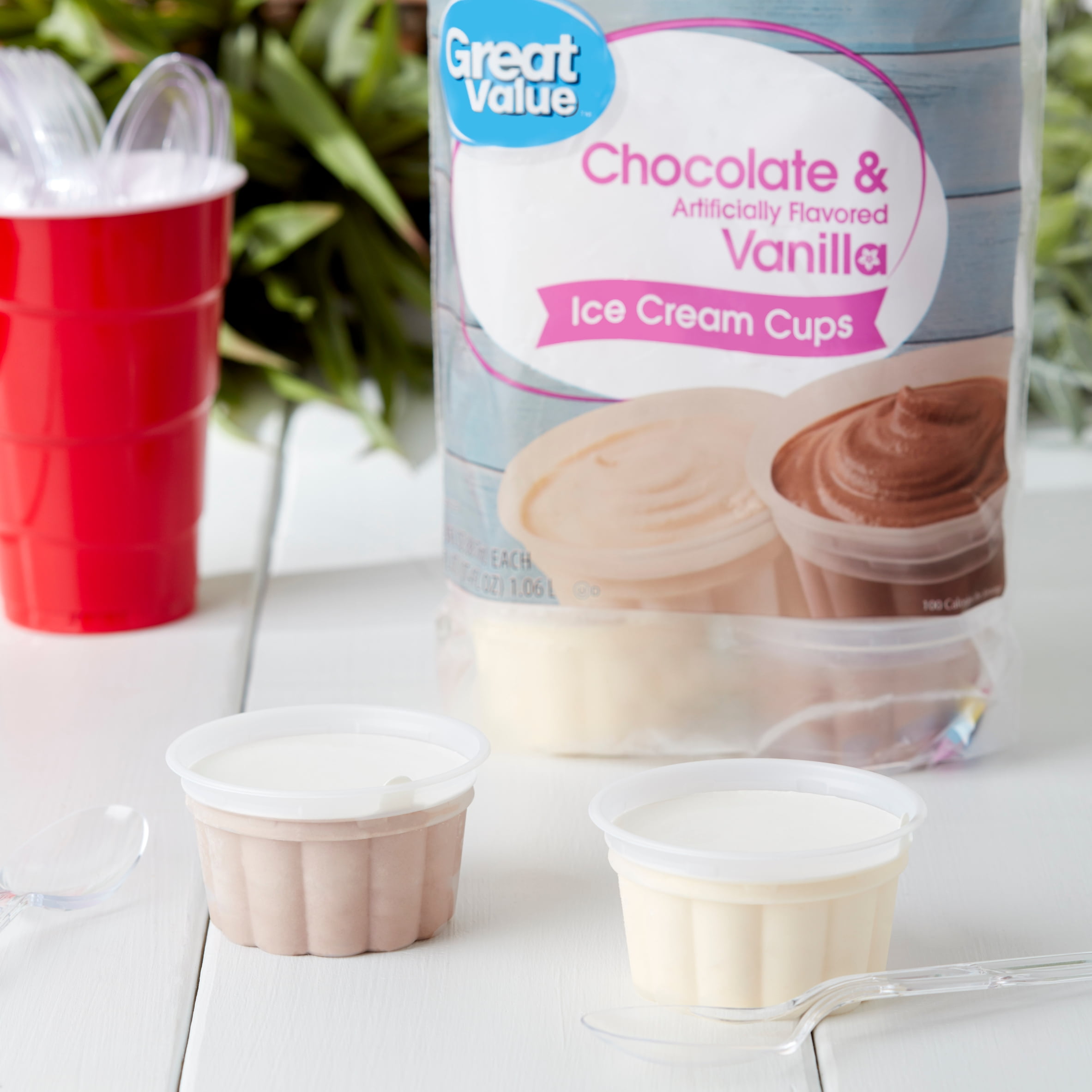Great Value Chocolate Vanilla Ice Cream Cups 36 Oz 12 Count Great Value Chocolate Vanilla Ice Cream Cups 36 Oz 12 Count Com