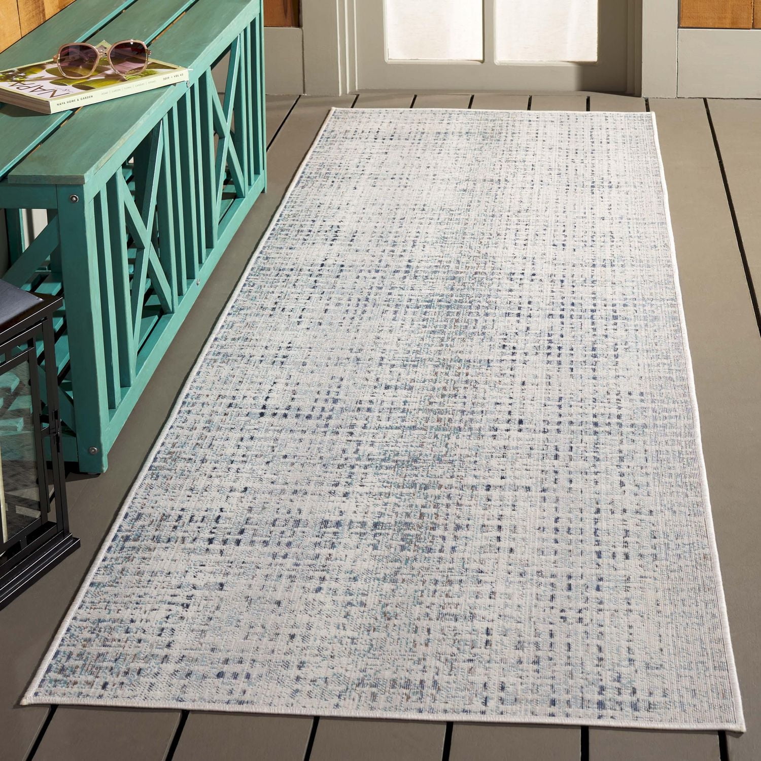 SAFAVIEH Rainbow Yadira Geometric Indoor/Outdoor Area Rug